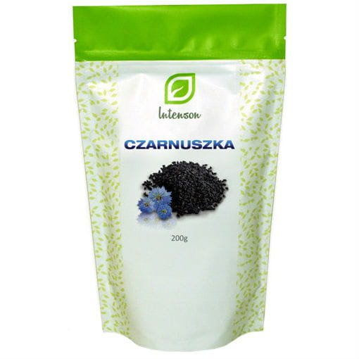 Intenson Natural Vegan Pure Black Cumin Seeds Fibre Improves Digestion 200g