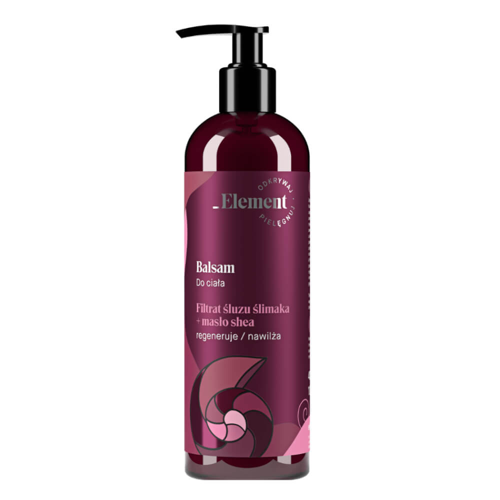 Vis Plantis Element Filtrat Śluzu Ślimaka Balsam Regenerujący do Ciała 400ml