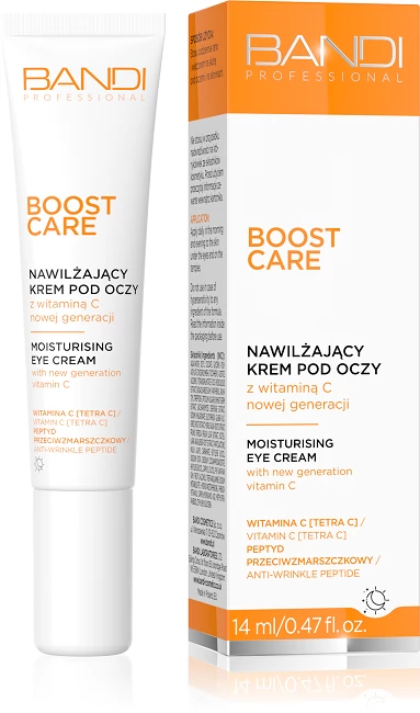 Bandi Boost Care Nawilżający Krem pod Oczy z Witaminą C Nowej Generacji 14ml