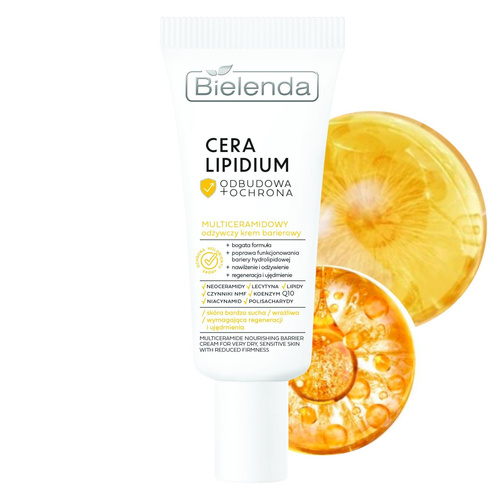 Bielenda Cera Lipidum Multiceramidowy Odżywczy Krem Barierowy SPF 50 30ml