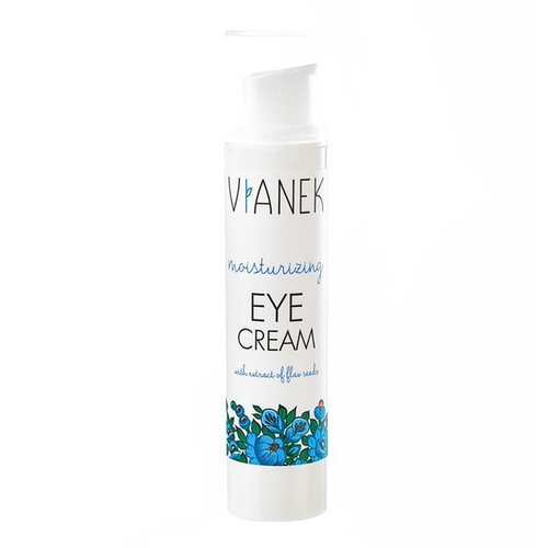 Vianek Moisturizing and Smoothing Eye Cream with Flax Seeds Extract 15ml