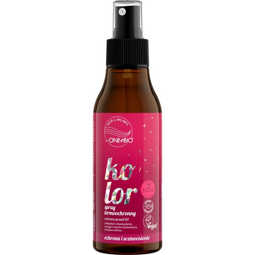 OnlyBio Hair in Balance Thermo Protective Spray with UV Protection 150ml