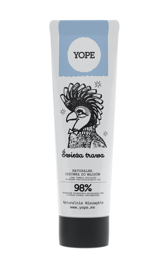 YOPE Fresh Grass, Natural Conditioner for Greasy Hair, 170ml