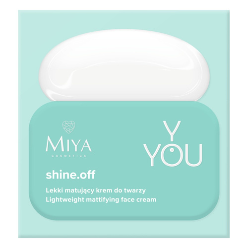 Miya Y.YOU shine.off krem do twarzy, matujący 50ml