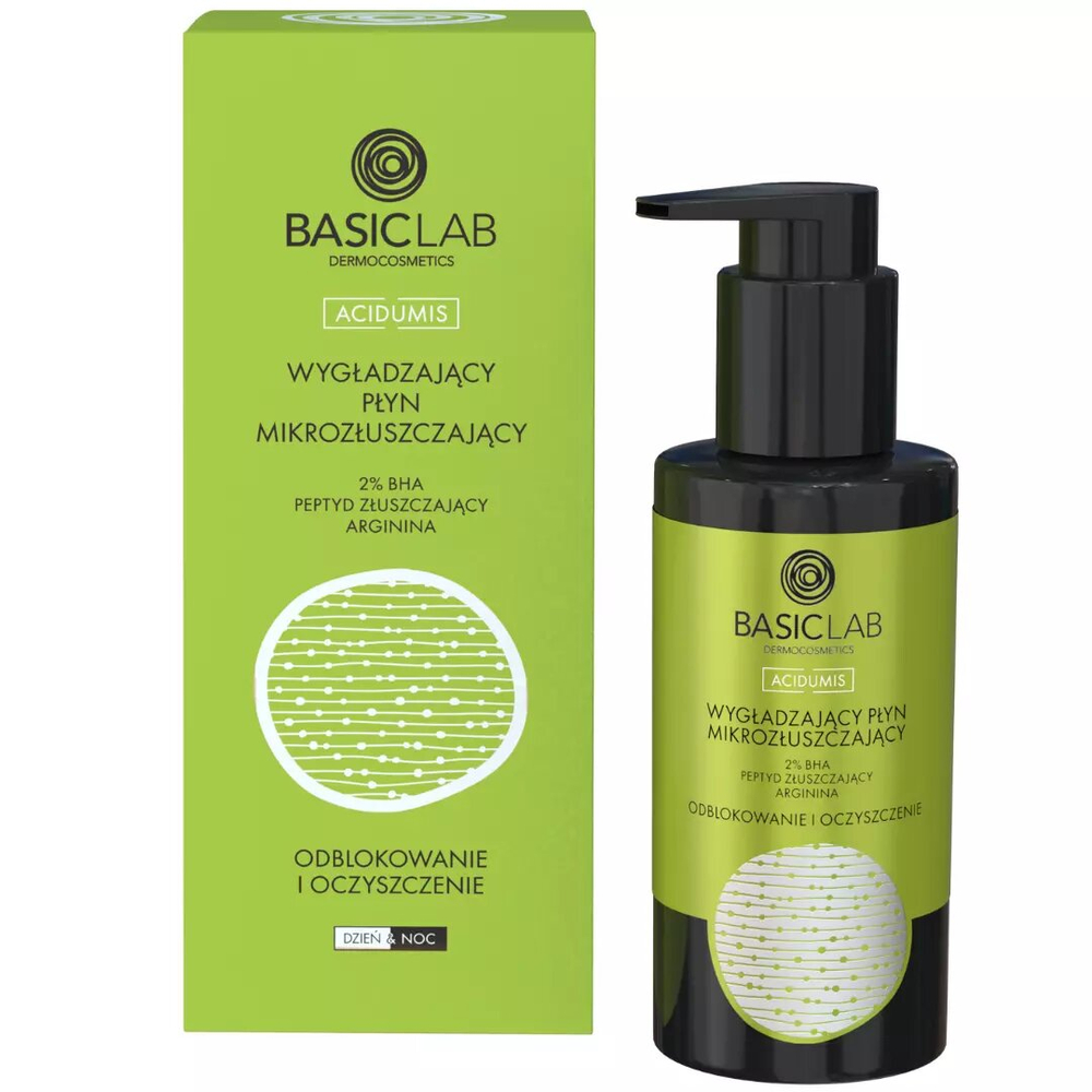 BasicLab Smoothing Micro-Exfoliating Fluid with 2% BHA for Problematic Skin 100ml