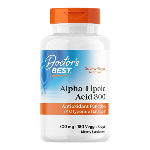Doctor's Best Alpha-Lipoic Acid, 300mg Capsules 180 vcaps