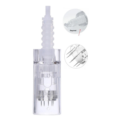 BLCK Professional Sterile 9 Pin Needle Cartridge for Microneedling Treatments Bayonet Mount 1pc