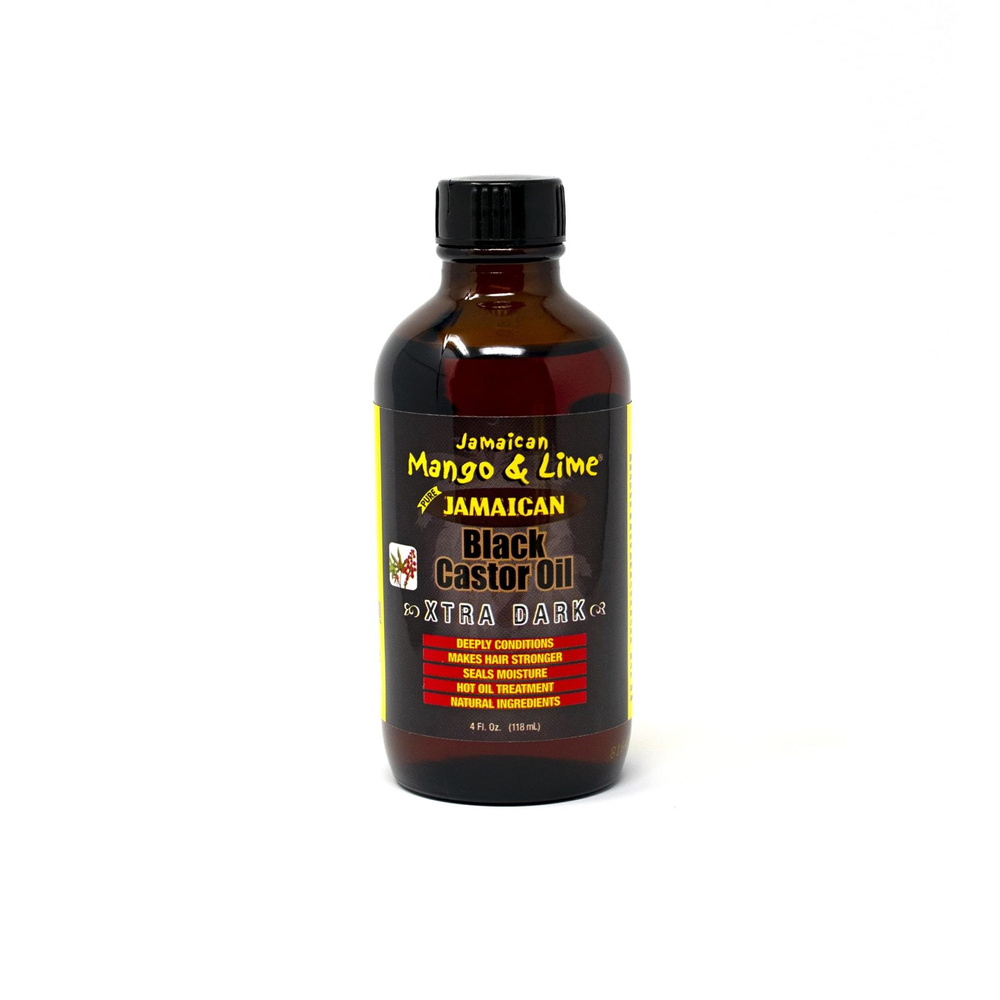 Jamaican Mango & Lime Black Castor Oil Xtra Dark Nawilżający Olej do Pielęgnacji Włosów Suchych i Łamliwych 118ml