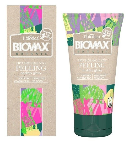 Biovax Trychologiczny Peeling do Skóry Głowy Botanic 125ml