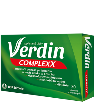 Verdin Complexx na Wsparcie Układu Trawiennego 30 Tabletek
