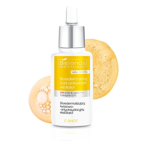 Bielenda Professional C-Shot Well Age Peel Kwasowo-Antyoksydacyjny Eksfoliator 30ml