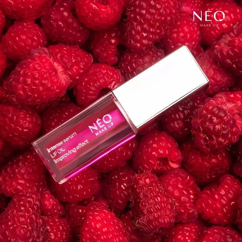 Neo Makeup Intense Serum Moisturizing Nourishing Lip Oil No. 02 Raspberry 5ml