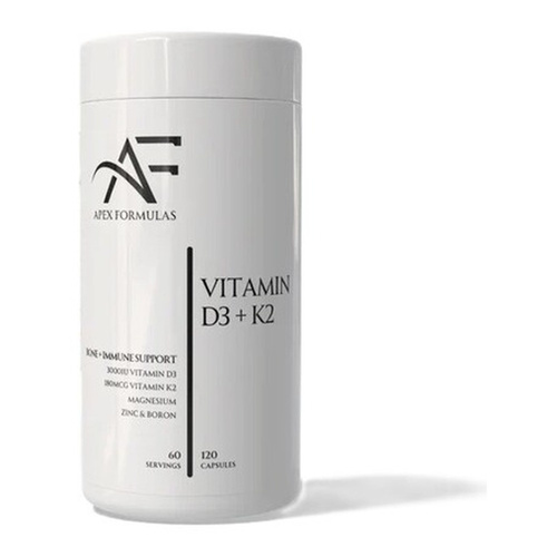 Apex Formulas Witamina D3+K2 120 caps