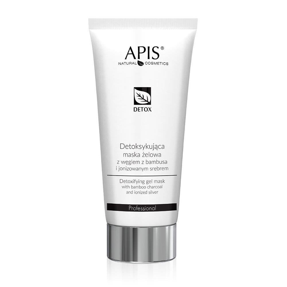 Apis Professional Detoxifying Gel Mask with Bamboo Charcoal for Oily and Combination Skin 200ml