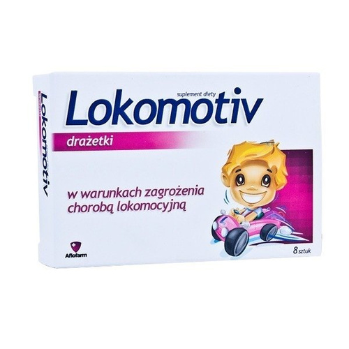 Lokomotiv na Chorobę Lokomocyjną dla Dzieci i Dorosłych 8 Drażetek