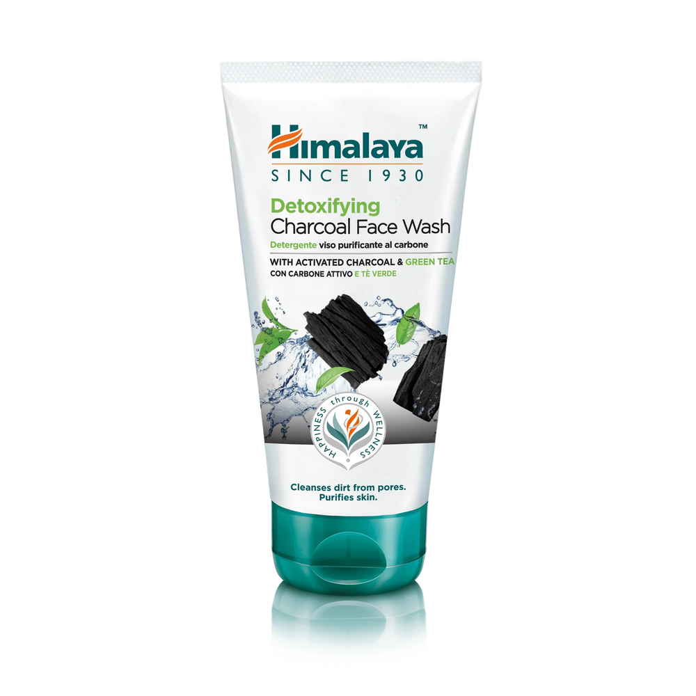 Himalaya Detoxifying Face Wash Gel with Activated Charcoal and Green Tea 150ml