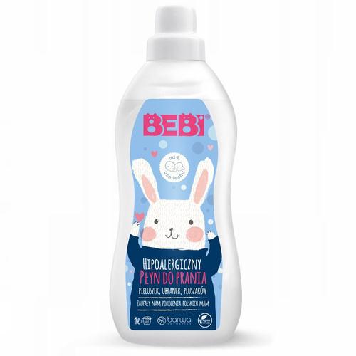 Barwa Bebi Hipoalergiczny Płyn do Prania Niemowlęcego 1000ml