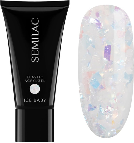 Semilac Elastic Acrylgel - Ice Baby 30g