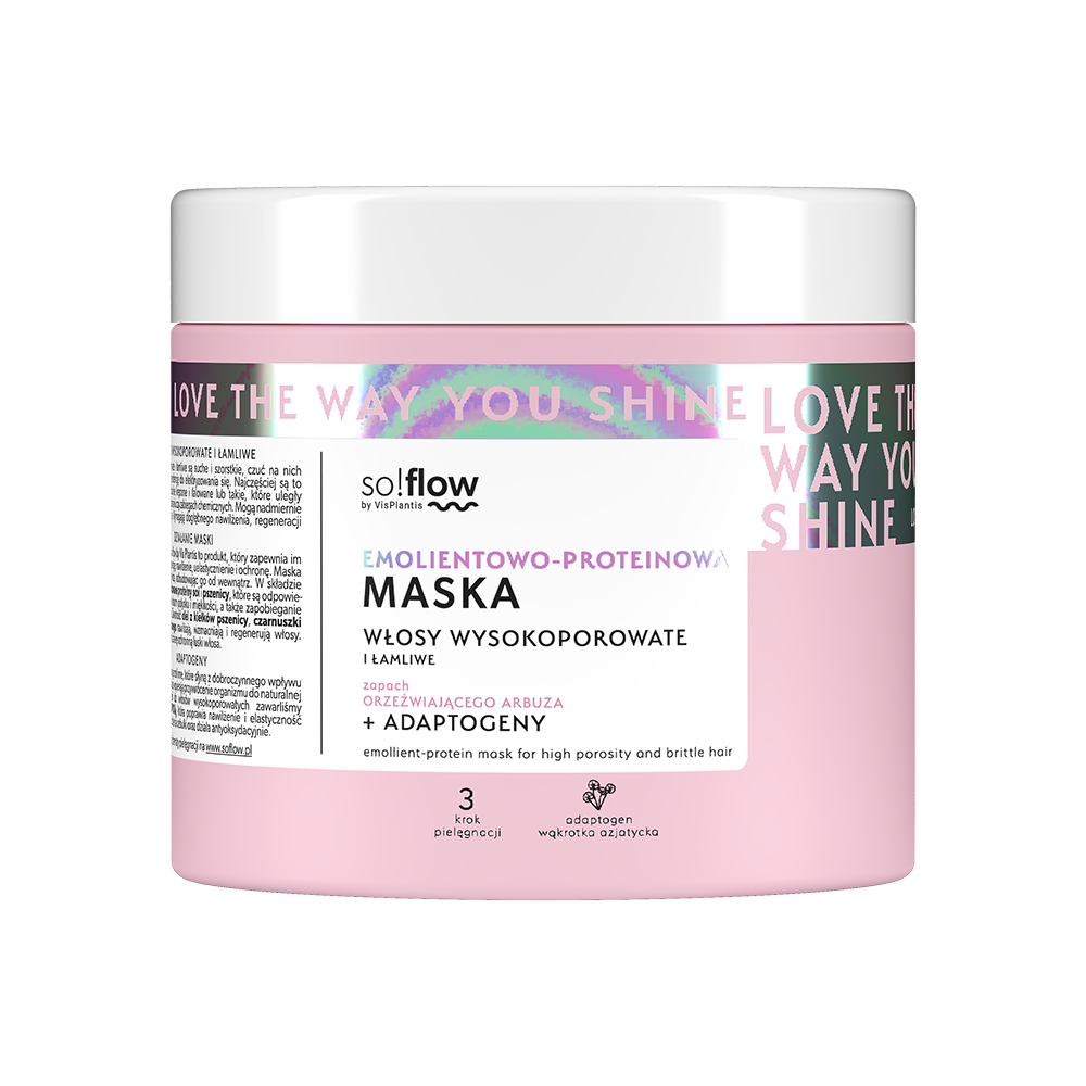 So!Flow Emollient and Protein Mask for High Porosity and Brittle Hair 400ml