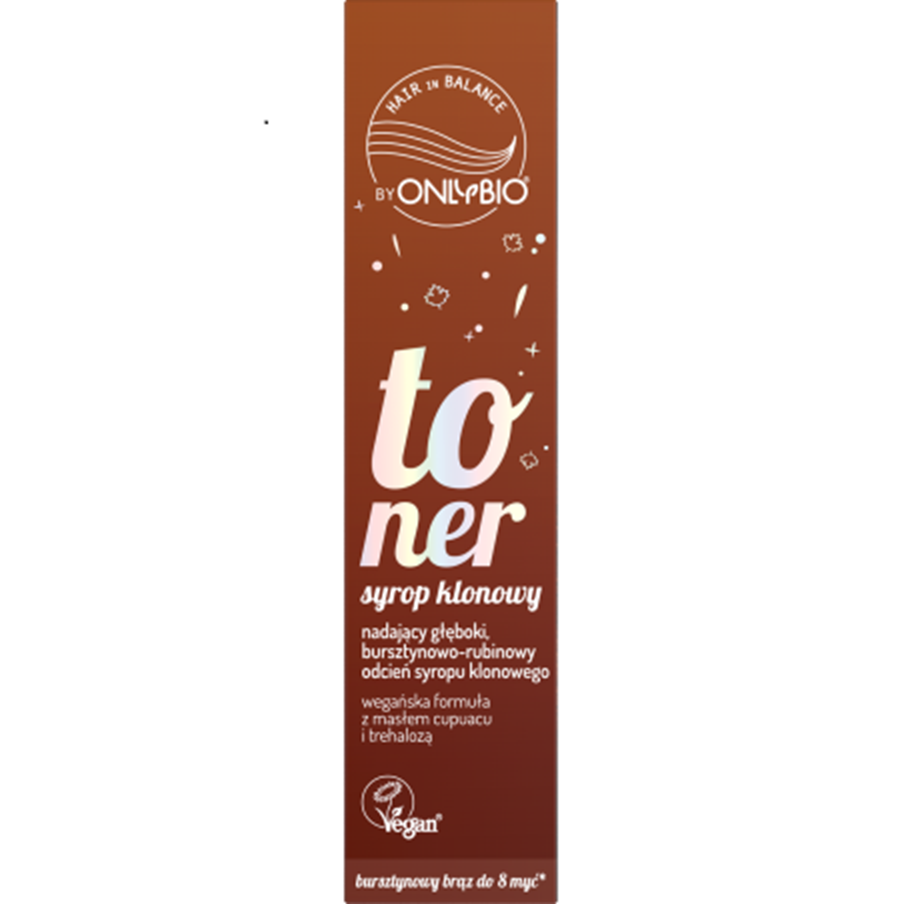 OnlyBio Hair in Balance Hair Toner Maple Syrup 100ml