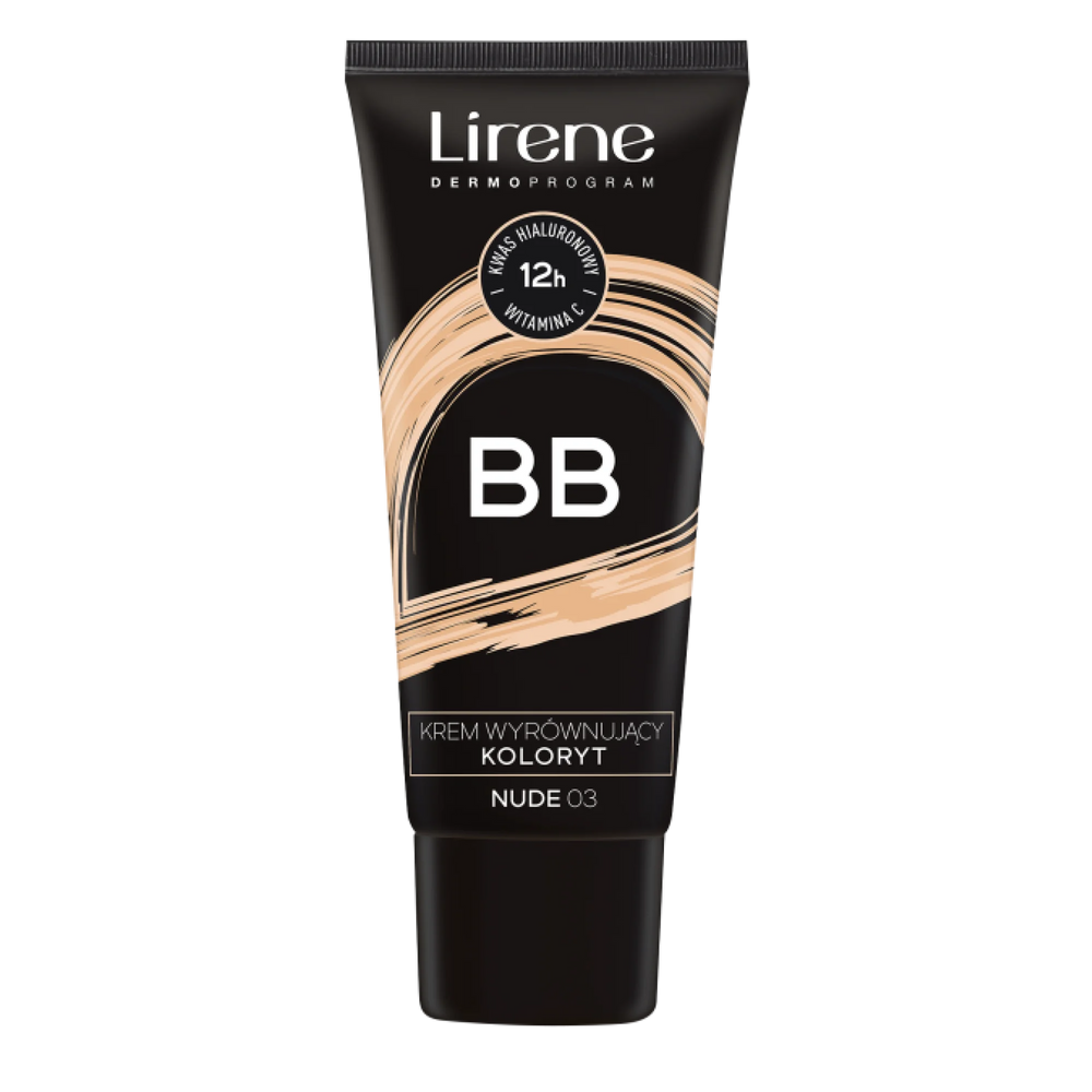 Lirene BB Krem Wyrównujący Koloryt 03 Nude 30ml