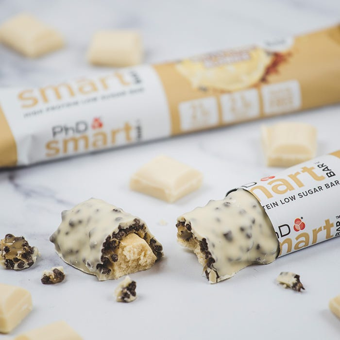 PhD Smart High Protein Low Sugar Bar with White Chocolate Flavour 64g