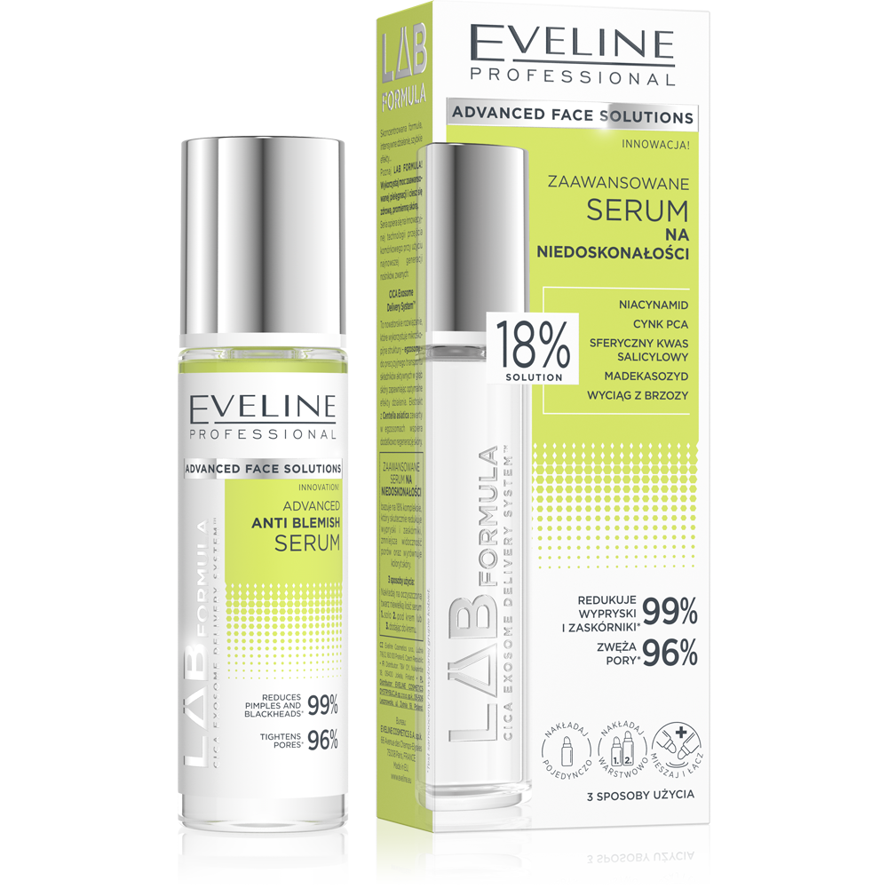 Eveline Lab Formula Zaawansowane Serum na Niedoskonałości 30ml