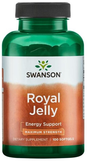 Swanson Royal Jelly Mleczko Pszczele 100 Kapsułek