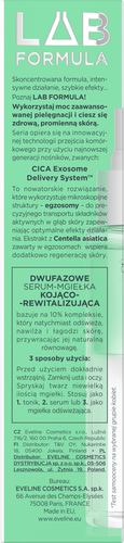 Eveline Lab Formula Dwufazowe Serum-Mgiełka Kojąco-Rewitalizująca 30ml