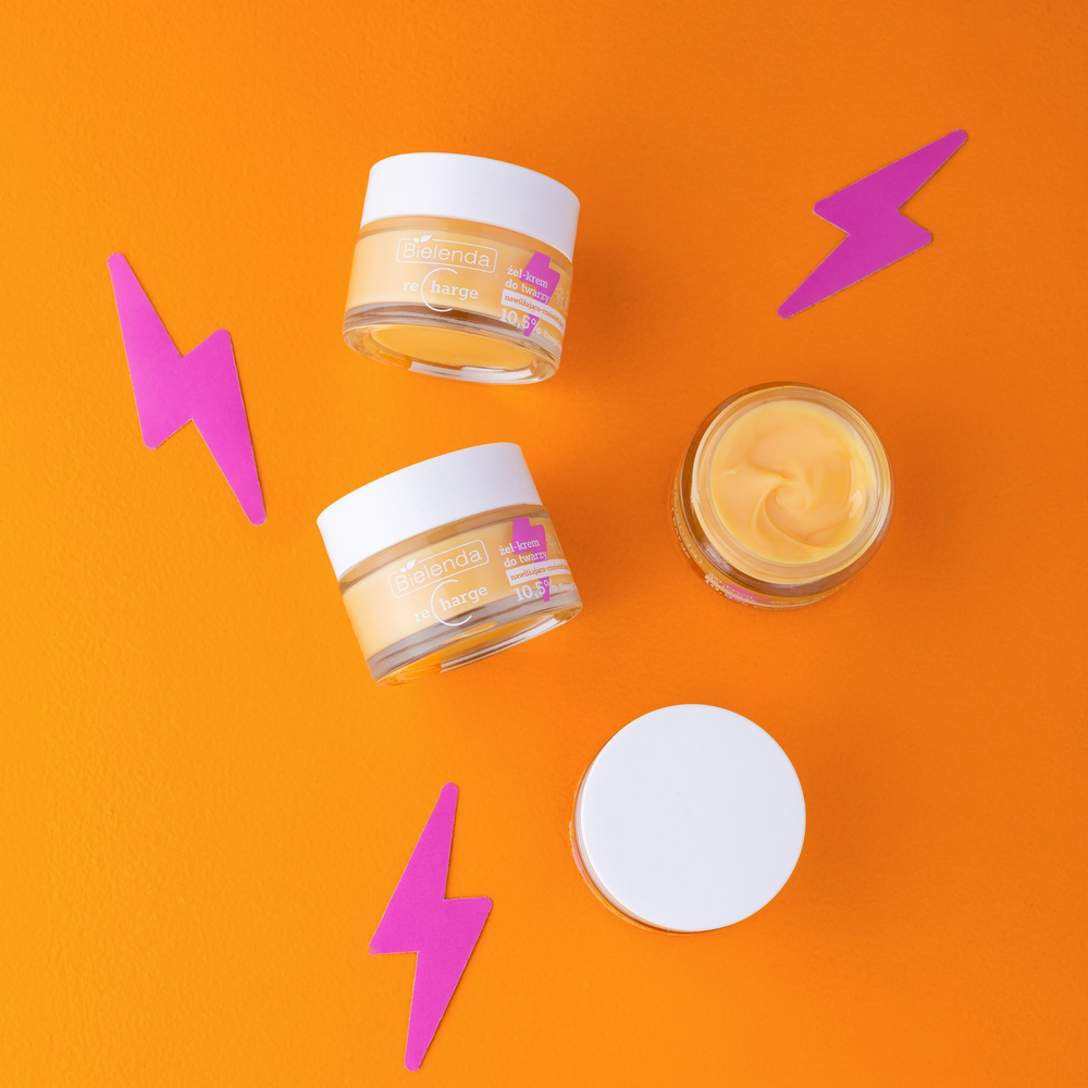 Bielenda Recharge Boost Moisturizing and Brightening Gel-Cream 4in1 50ml