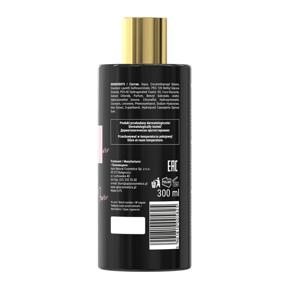 Apis Night Fever Moisturising Shower Gel with Hyaluronic Acid 300ml