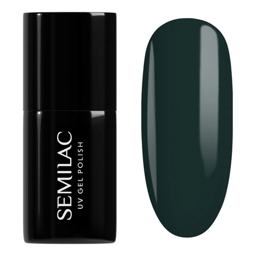 Semilac Into Her Tenderness UV/LED Soak Off Hybrid Gel Nail Polish - 422 Deep Forest Green 7ml