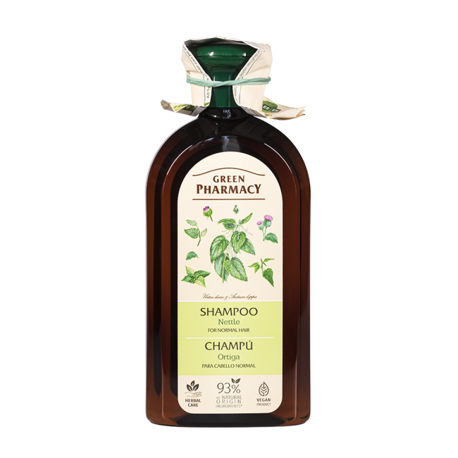 Green Pharmacy Shampoo for Normal Hair with Nettle Extract Preventing Dandruff 350ml