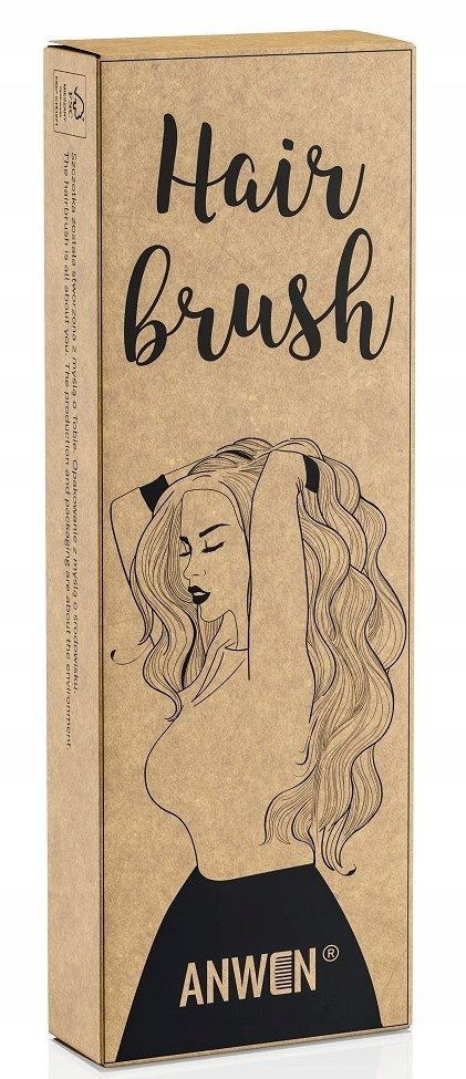 Anwen Wooden Hair Brush 1 Piece