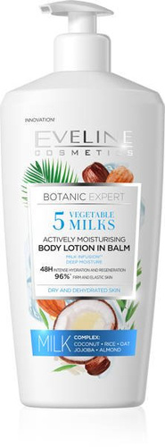 Eveline Botanic Expert Aktywnie Nawilżające Mleczko do CIała do Suchej Skóry 350ml