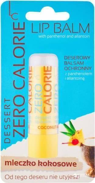 Laura Conti Zero Calorie Dessert Lip Balm Coconut Milk with Panthenol and Allantoin 4.8g