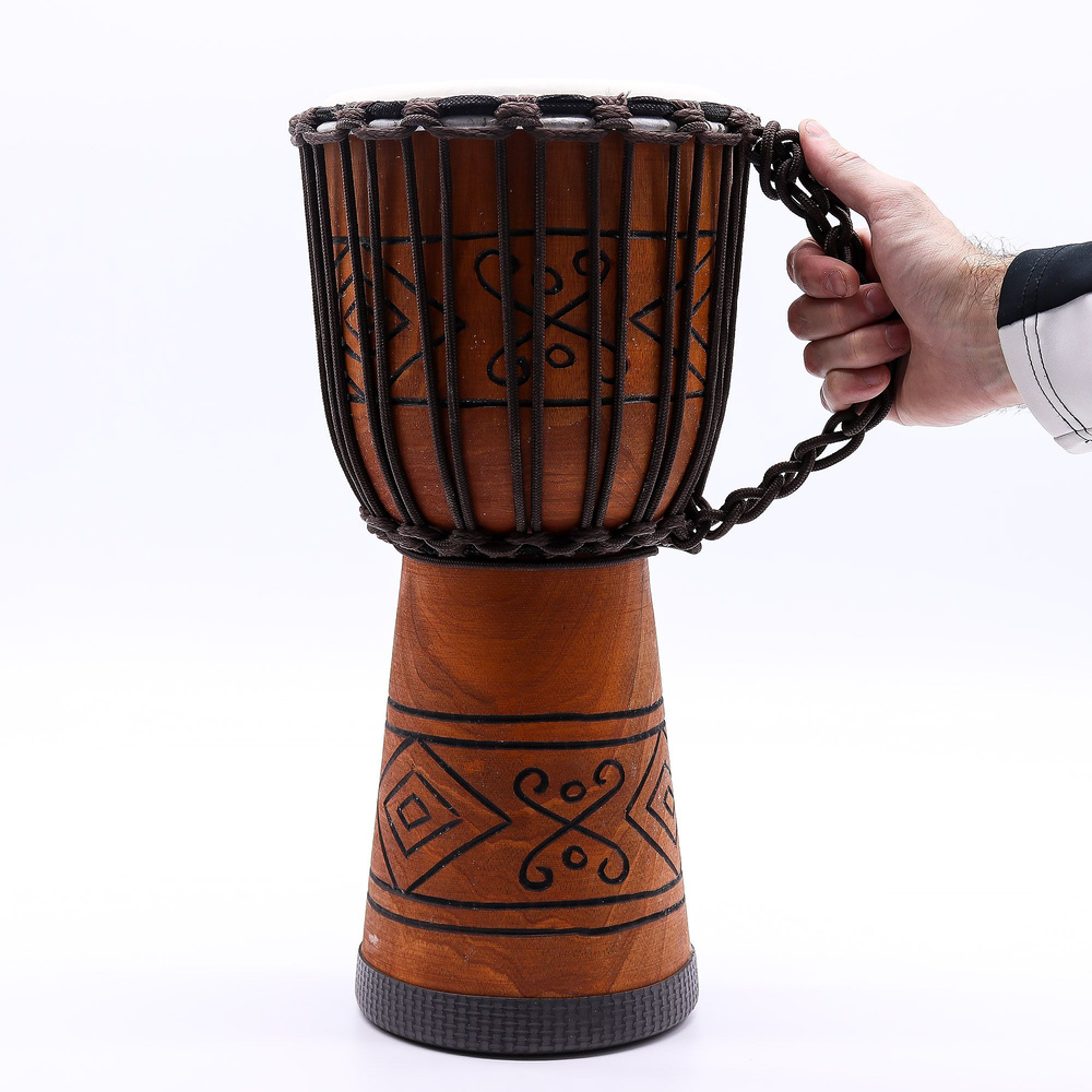 Medium Pro Djembe Drum - Soul Sound (low) - Medium 40cm (18cm Diia)