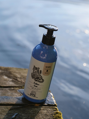 Yope Natural Energising Shower Gel with Cedar Tree Juniper and Chilli 400ml