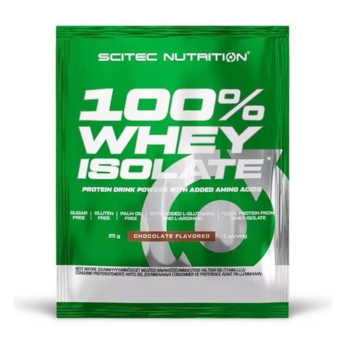SciTec 100% Whey Isolate, Chocolate - 25g (1 serving)