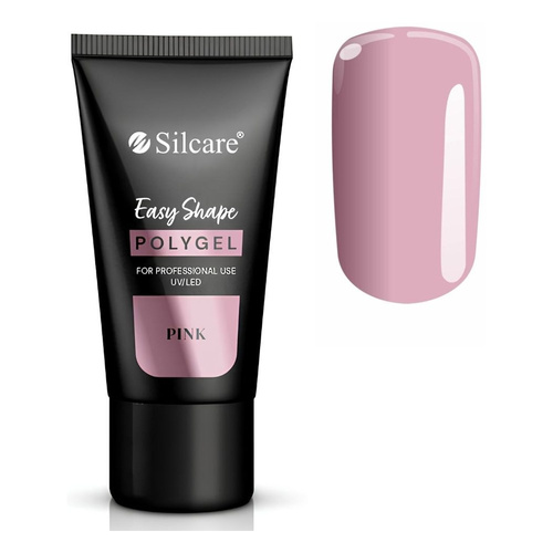 Silcare Easy Shape polygel do przedłużania i rekonstrukcji paznokci Pink 30g