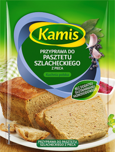 Kamis Polish Cuisine Seasoning Noble Pate from Oven Spice 17g