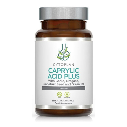 Cytoplan Caprylic Acid Plus Capsules 60 vcaps