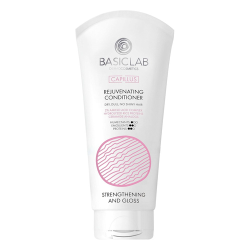 BasicLab Capillus Rejuvenating Conditioner for Dry Hair 100 ml