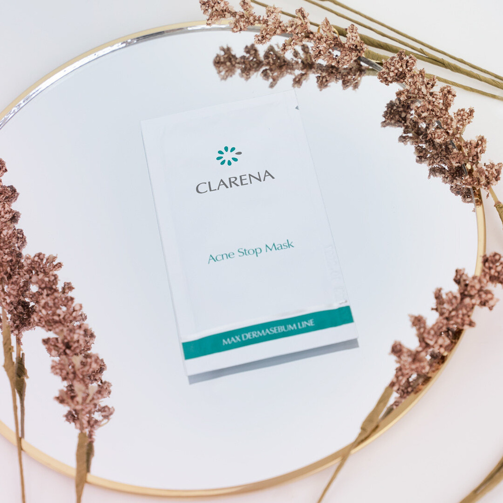 Clarena Acne Stop Mask Maska Głęboko Oczyszczająca 5ml