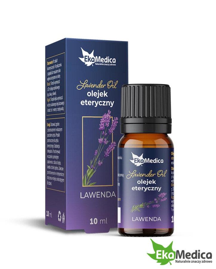 EkaMedica Lavender Essential Oil for Bath and Massage 10ml