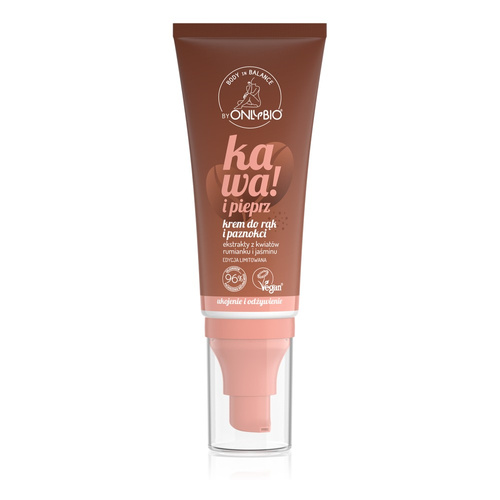 OnlyBio Body in Balance Limited Edition Hand & Nail Cream Kawa i pieprz 50ml