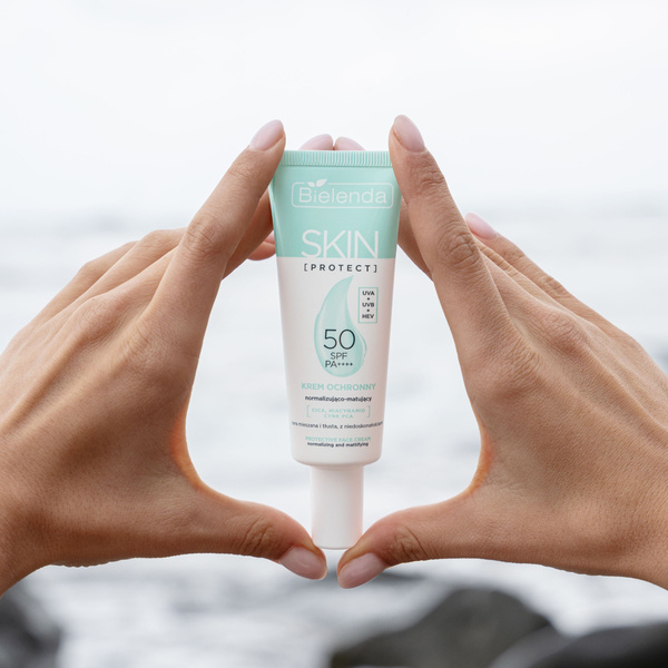 Bielenda Skin Protect Normalizująco-Matujący Krem Ochronny SPF 50 40ml