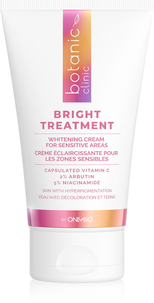 OnlyBio Botanic Clinic Bright Treatment Wybielający Krem do Obszarów Wrażliwych 150ml Best Before 28.02.25