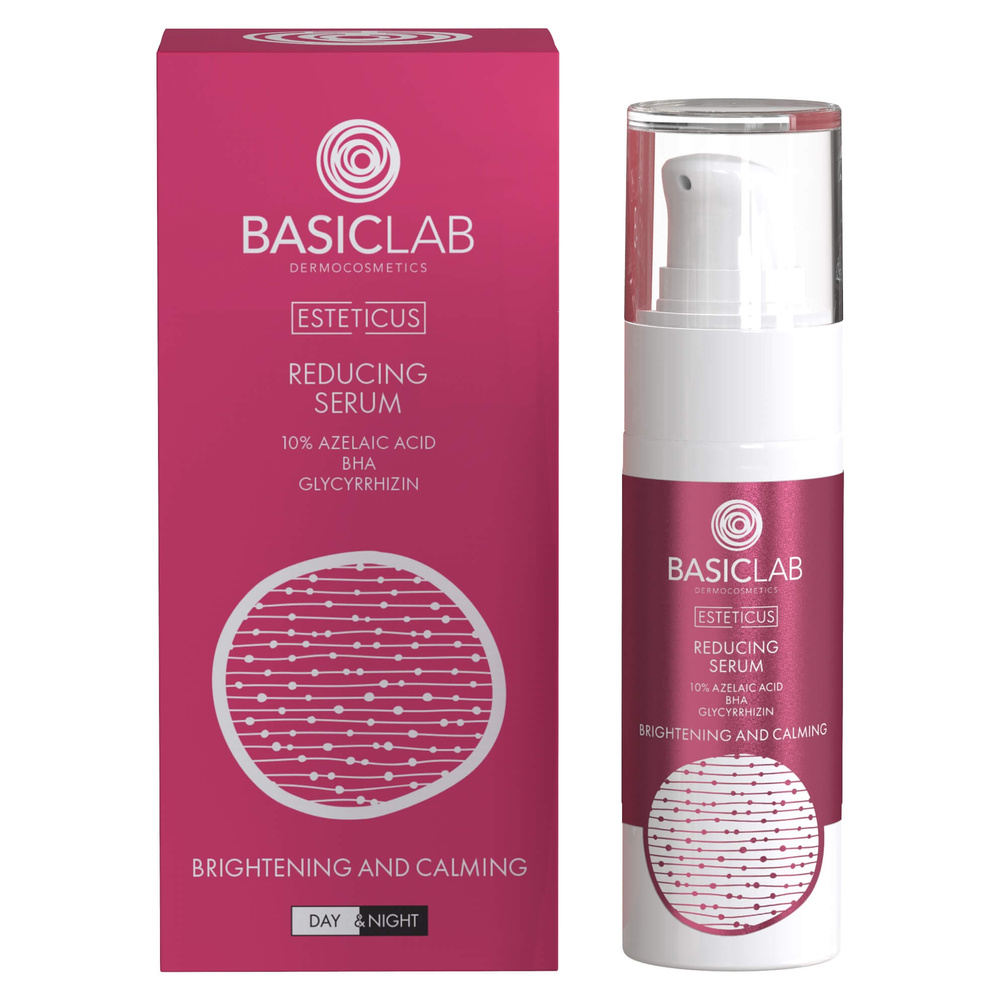 BasicLab Reducing and Brightening Serum with 10% Azelaic Acid and BHA 30ml