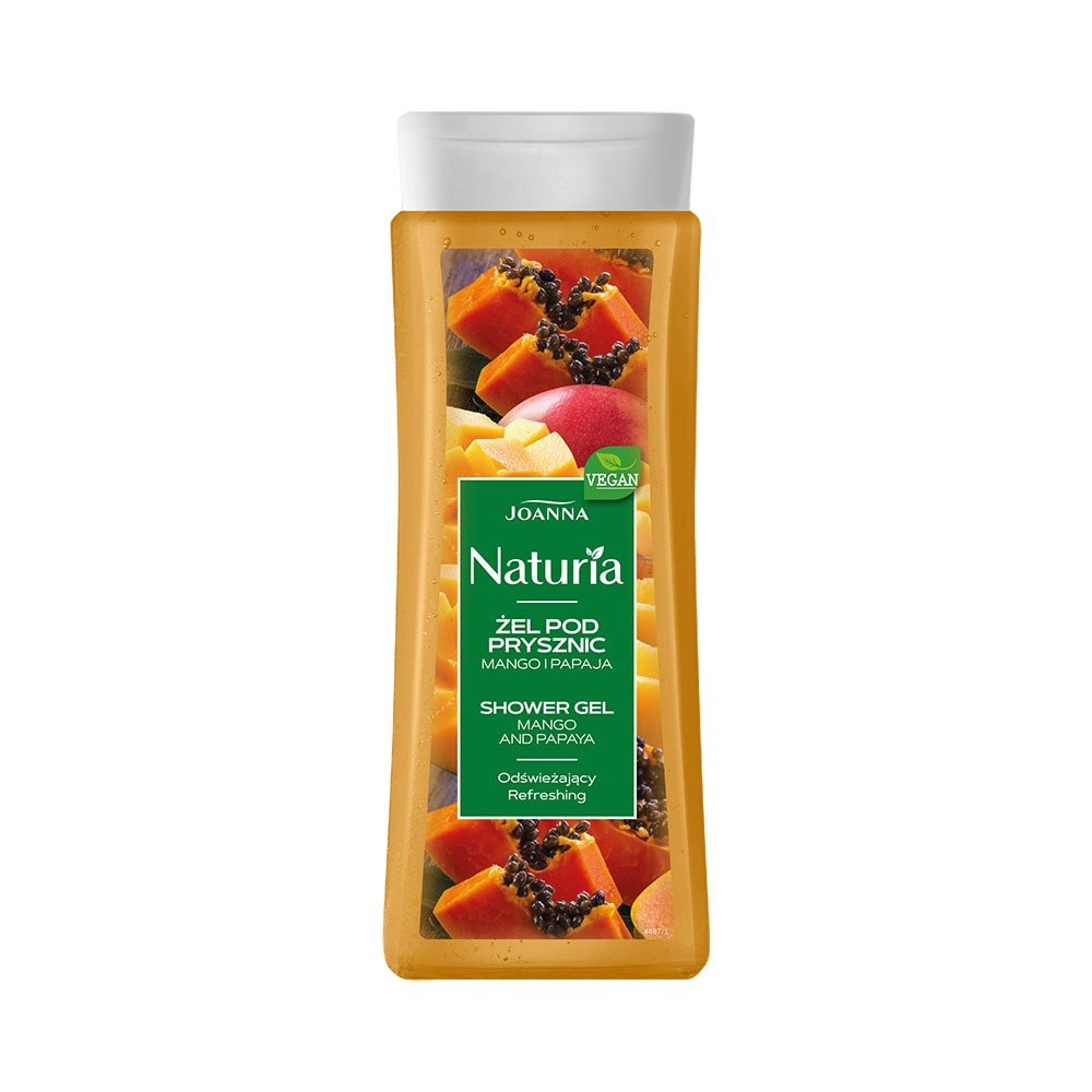 Joanna Naturia Body Mango Papaja Oczyszczający Żel pod Prysznic 300ml